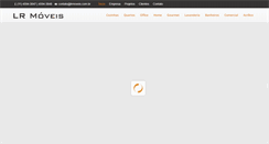 Desktop Screenshot of lrmoveis.com.br
